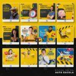 Pack 150 artes editáveis auto escola - Photoshop psd - Imagem 3