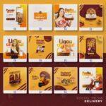 Pack 140 Artes editáveis delivery - Photoshop psd - Imagem 7