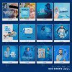 Pack 85 Artes editáveis no canva - Novembro Azul - Imagem 5