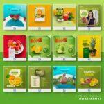 Pack 130 Artes editáveis Hortifrúti - Photoshop PSD - Imagem 8