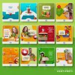 Pack 130 Artes editáveis Hortifrúti - Photoshop PSD - Imagem 7