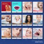 Pack 140 Artes editáveis dentista,odontologia Photoshop +Legendas - Imagem 6