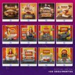 Pack 710 Artes editáveis Photoshop +50 Seguimentos - Imagem 7