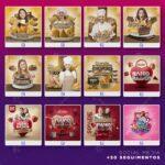 Pack 710 Artes editáveis Photoshop +50 Seguimentos - Imagem 2