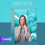 Pack 100 Artes editáveis no canva - dentista, odontologia +Stories