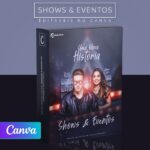 Pack 150 Artes editáveis no canva - Shows e eventos (1.0) +Stories