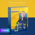 Pack 20 Artes editáveis no canva - Posto de Gasolina +Stories