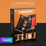 Pack 20 Artes editáveis no canva - Cardápio