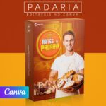 Pack 20 Artes editáveis no canva - Padaria +Stories