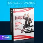 Pack 200 Artes editáveis no canva - Concessionária + Legendas