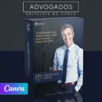 Pack 200 Artes editáveis no canva - Advogados +Legendas