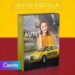 Pack 200 Artes editáveis no canva - Auto Escola + Legendas