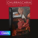 Pack 200 Artes editáveis no canva - Churrascaria + Legendas