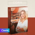 Pack 200 Artes editáveis no canva - Coach +Legendas