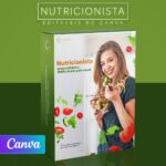 Pack 200 Artes editáveis no canva - Nutricionista +legendas