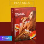 Pack 200 Artes editáveis no canva - Pizzaria +Legendas