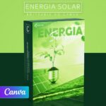Pack 30 Artes editáveis no canva - Energia solar +Stories