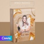 Pack 30 Artes editáveis no canva - Ano novo