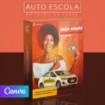 Pack 30 Artes editáveis no canva - Auto escola +Stories