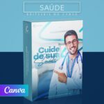Pack 40 Artes editáveis no canva - Saúde