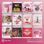 Pack 50 Artes editáveis no canva - Dia dos Namorados +Stories - Imagem 6