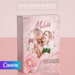 Pack 50 Artes editáveis no canva - Dia das mães+Stories