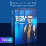 Pack 60 Artes editáveis no canva - Escola de inglês +Legendas