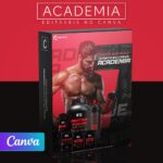 Pack 70 Artes editáveis no canva - Academia +Stories