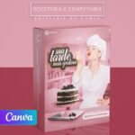 Pack 80 Artes editáveis no canva - Doceteria e Confeitaria +Stories
