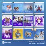 Pack 100 Artes editáveis no canva - Dia dos pais+Stories - Imagem 5