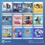 Pack 100 Artes editáveis no canva - Dia dos pais+Stories - Imagem 3