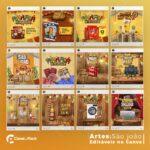 Pack 50 Artes editáveis no canva - São joão +Stories - Imagem 4