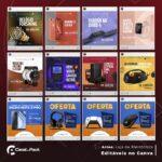Pack 60 Artes editáveis no canva - Loja de Eletrônicos +Stories - Imagem 6