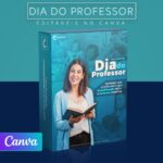 Pack 05 Artes editáveis no canva - Dia do professor