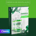 Pack 10 Artes editáveis no canva - Farmácia de Manipulação