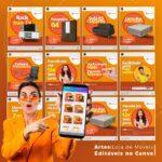 Pack 10 Artes editáveis no canva - Loja de Móveis - Imagem 2