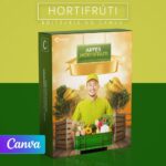 Pack 10 Artes editáveis no canva - Hortifrúti