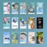 Pack 100 Artes editáveis no canva - dentista, odontologia +Stories - Imagem 4