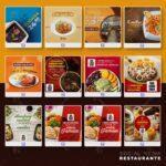 Pack 260 Artes editáveis restaurante - Photoshop psd - Imagem 5