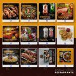 Pack 260 Artes editáveis restaurante - Photoshop psd - Imagem 2