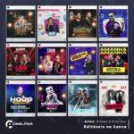 Pack 150 Artes editáveis no canva - Shows e eventos (1.0) +Stories - Imagem 10
