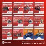 Pack 20 Artes editáveis no canva - Concessionária carro e moto - Imagem 2