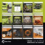 Pack 20 Artes editáveis no canva - Loja de Bike - Imagem 2