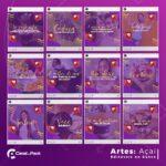 Pack 200 Artes editáveis no canva - Açaí +Legendas - Imagem 9
