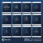 Pack 200 Artes editáveis no canva - Advogados +Legendas - Imagem 4