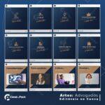Pack 200 Artes editáveis no canva - Advogados +Legendas - Imagem 3