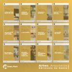 Pack 200 Artes editáveis no canva - Arquitetos +Legendas - Imagem 9