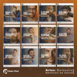 Pack 200 Artes editáveis no canva - Barbearia +Legendas - Imagem 8