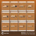 Pack 200 Artes editáveis no canva - Barbearia +Legendas - Imagem 4