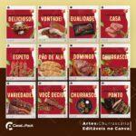 Pack 200 Artes editáveis no canva - Churrascaria + Legendas - Imagem 11